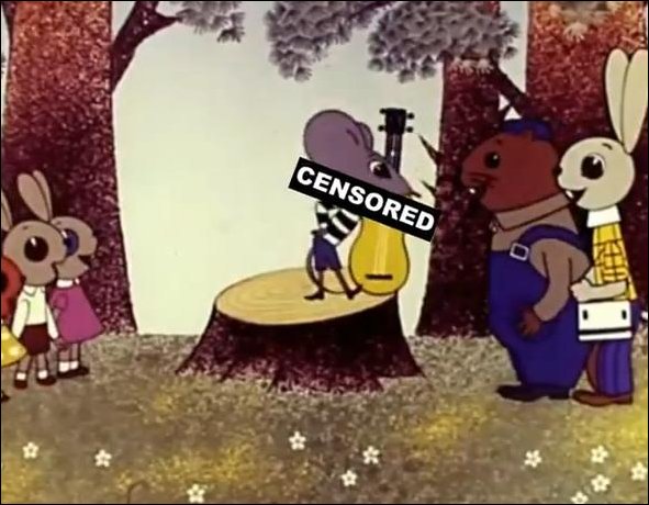Цензура в мультфильмах