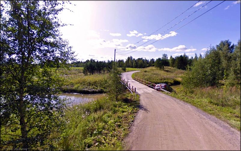 Интересное на Google Street View
