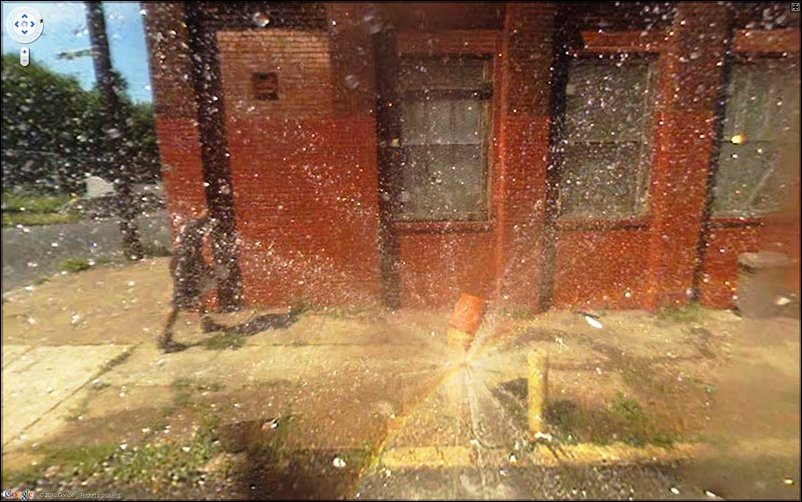 Интересное на Google Street View