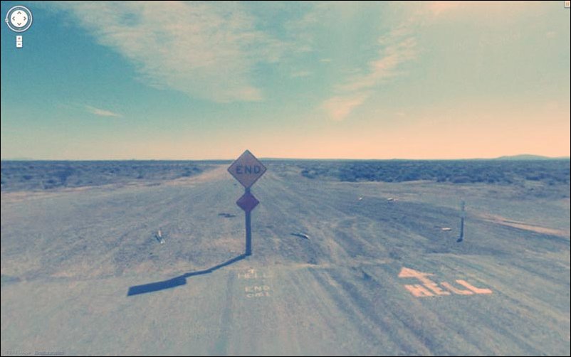 Интересное на Google Street View