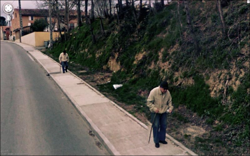 Интересное на Google Street View