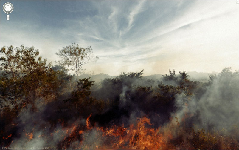 Интересное на Google Street View