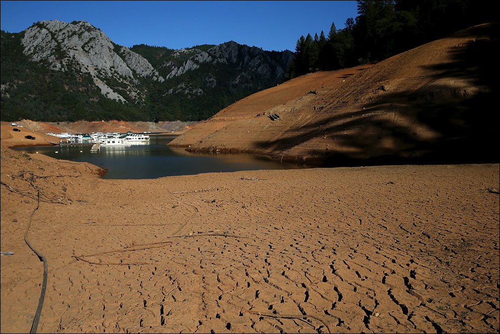 Сильнейшая засуха в Калифорнии