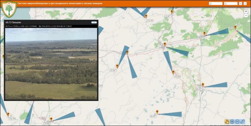 Мониторинг лесных пожаров в псковской области