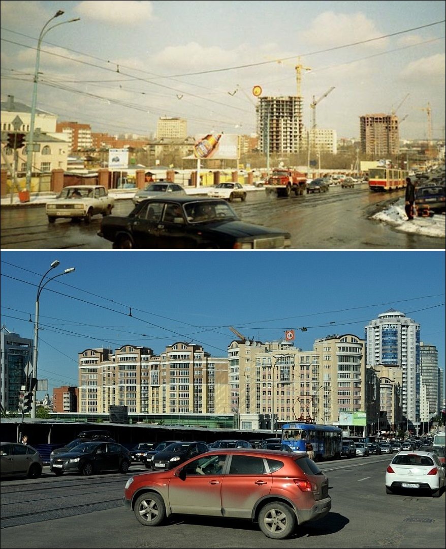Как изменились города России за 20 лет и более
