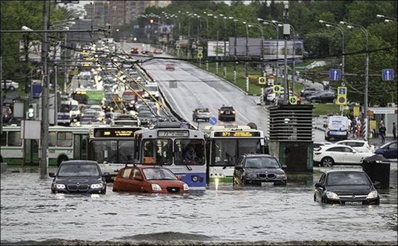 наводнение в Москве