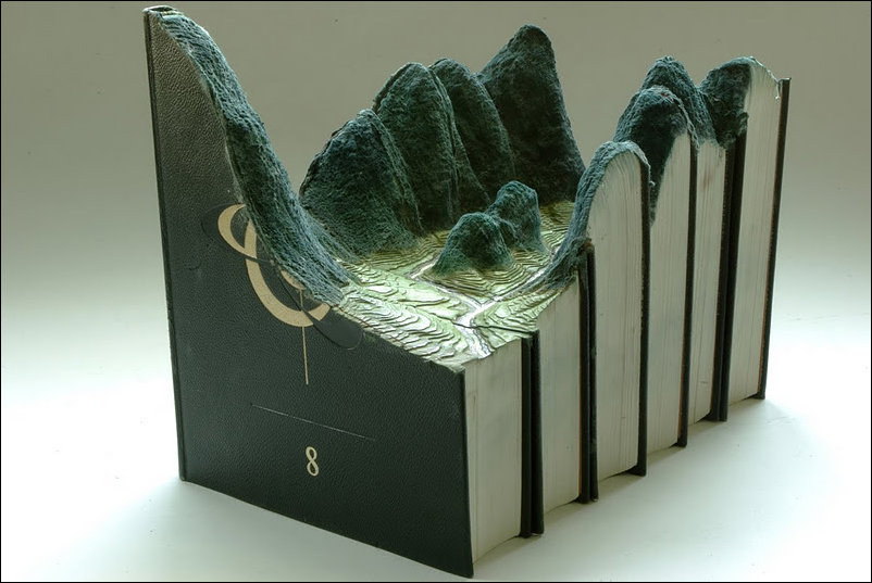 Скалистые пейзажи из книг