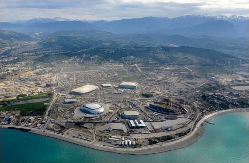 Строительство Олимпийских объектов в Сочи