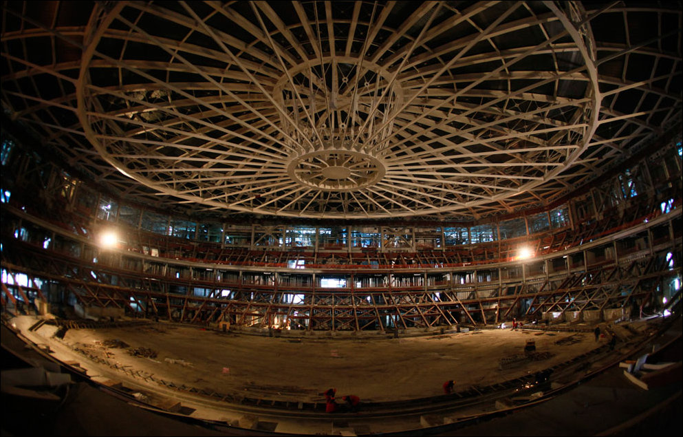 Строительство Олимпийских объектов в Сочи