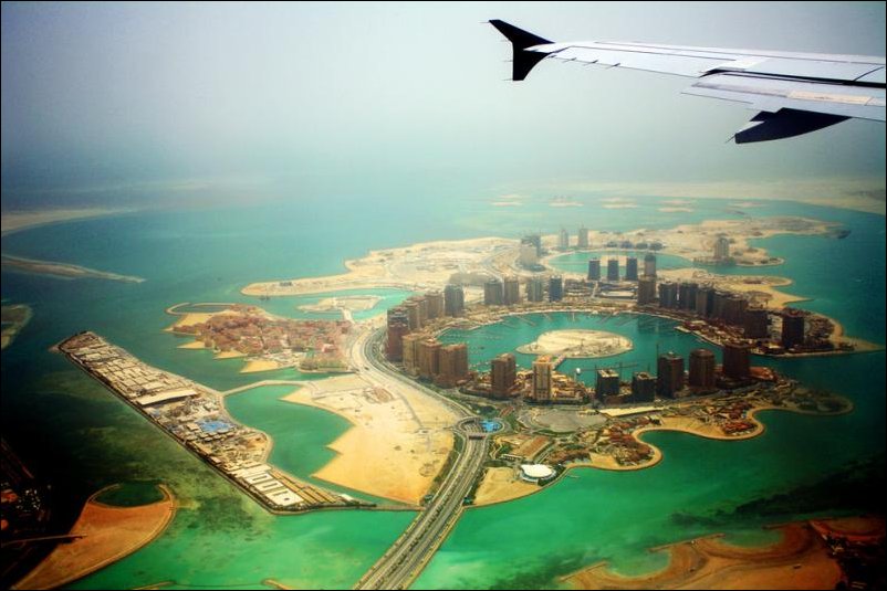 Из окна самолета