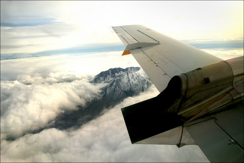 Из окна самолета