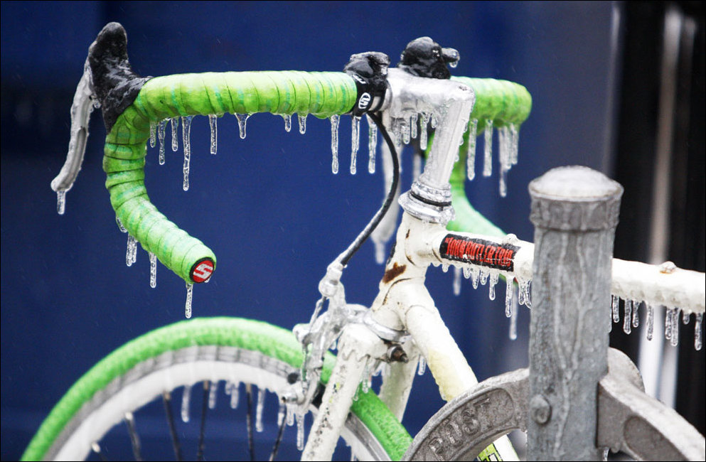 Ледяной шторм в Канаде