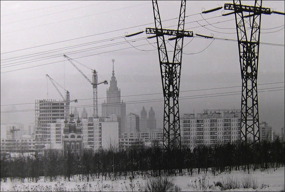 Юго-запад Москвы ретро фото