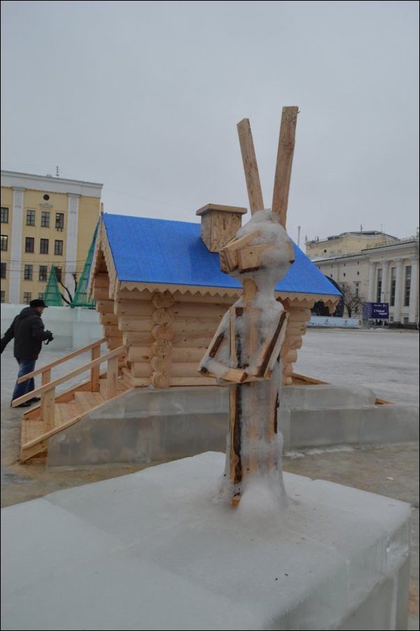 Ледовый городок в Кирове растаял