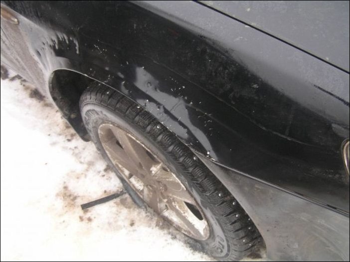 Собаки погрызли автомобиль