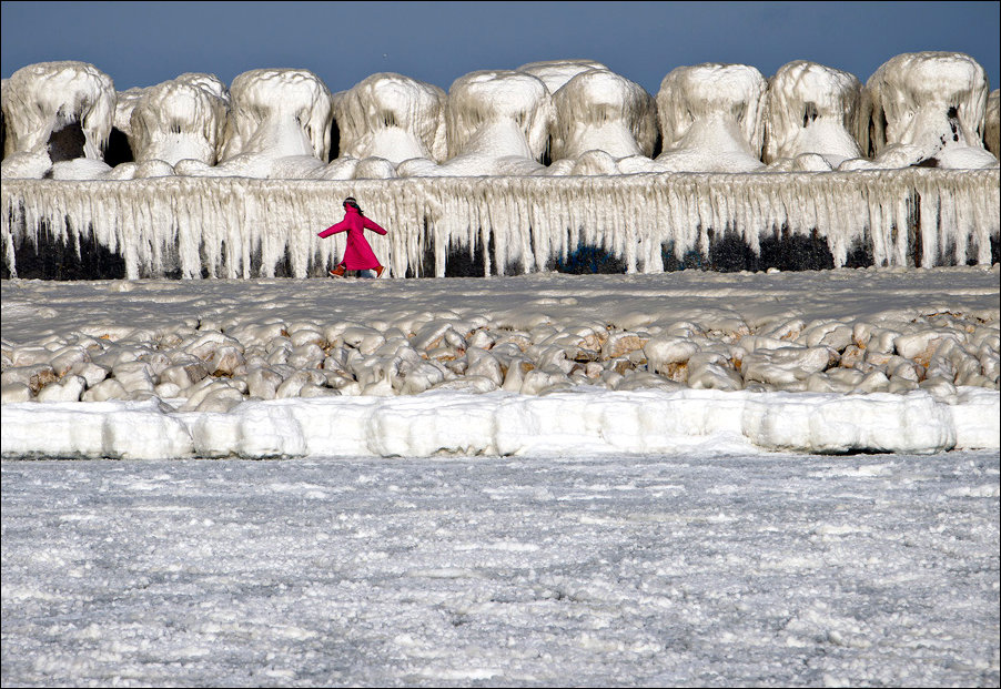 Черное Море замерзло