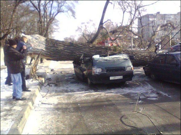 Февральский шторм в Новороссийске
