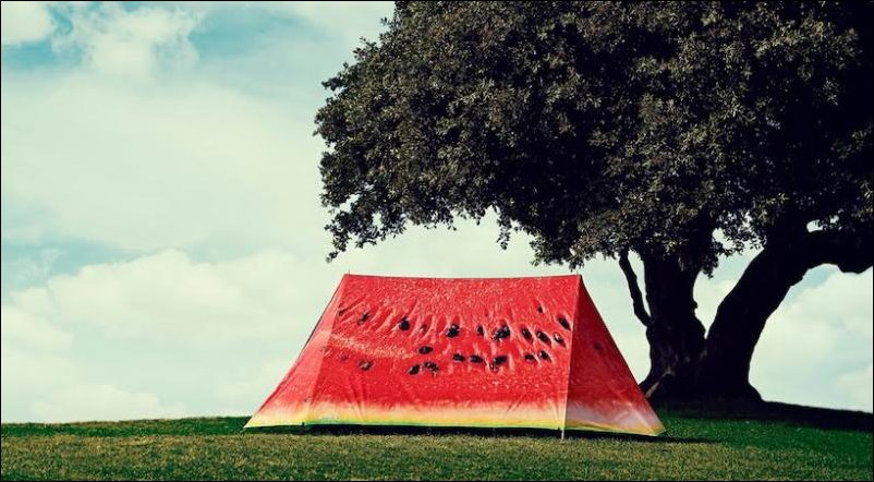 Креативные туристические палатки