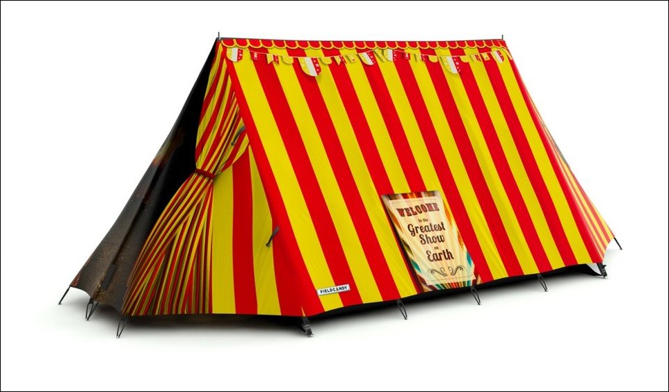 Креативные туристические палатки
