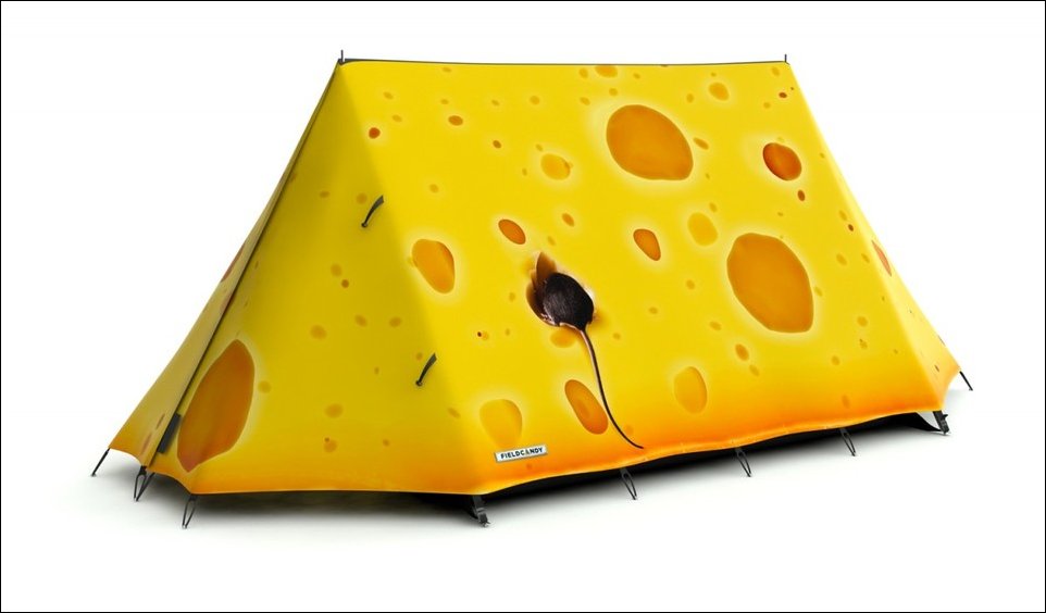 Креативные туристические палатки