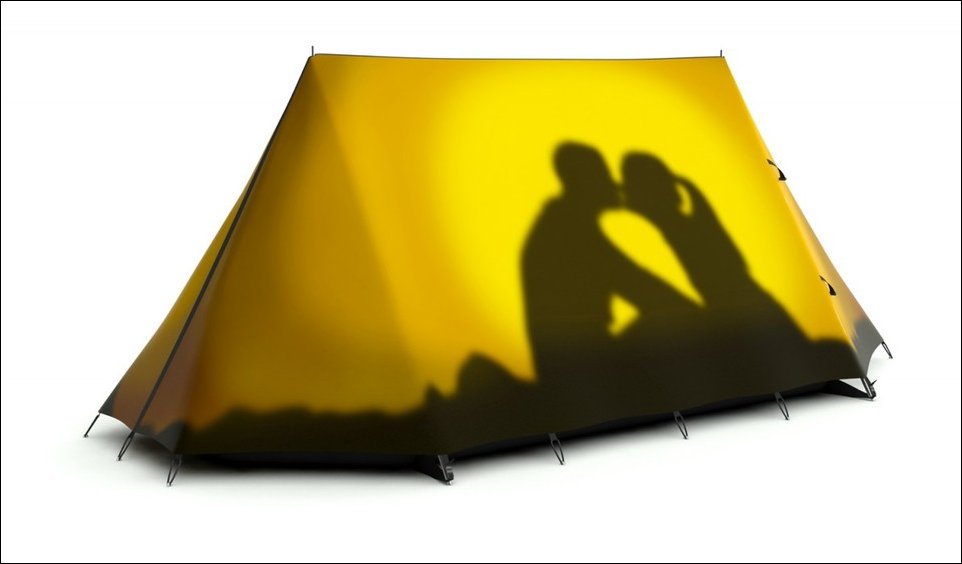 Креативные туристические палатки