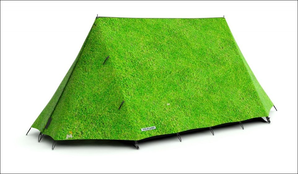 Креативные туристические палатки