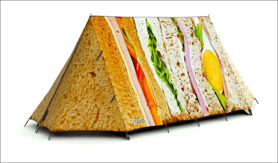 Креативные туристические палатки