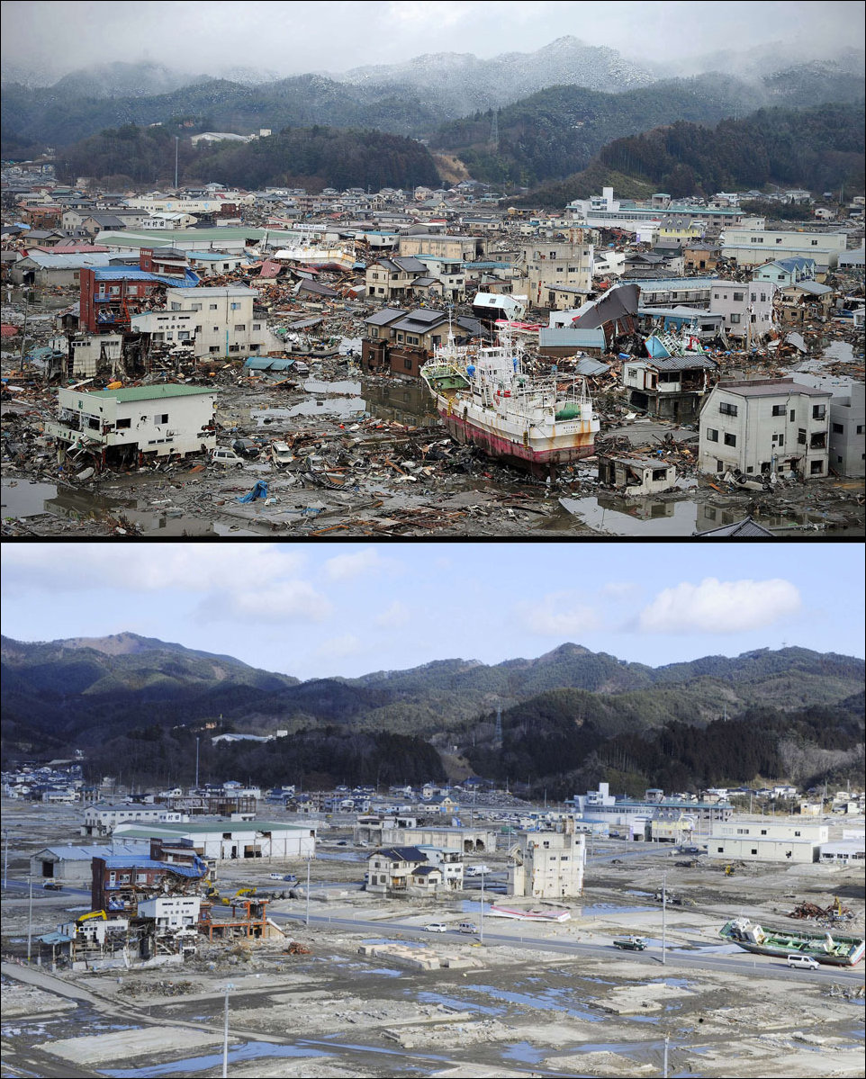 Ликвидация последствий цунами