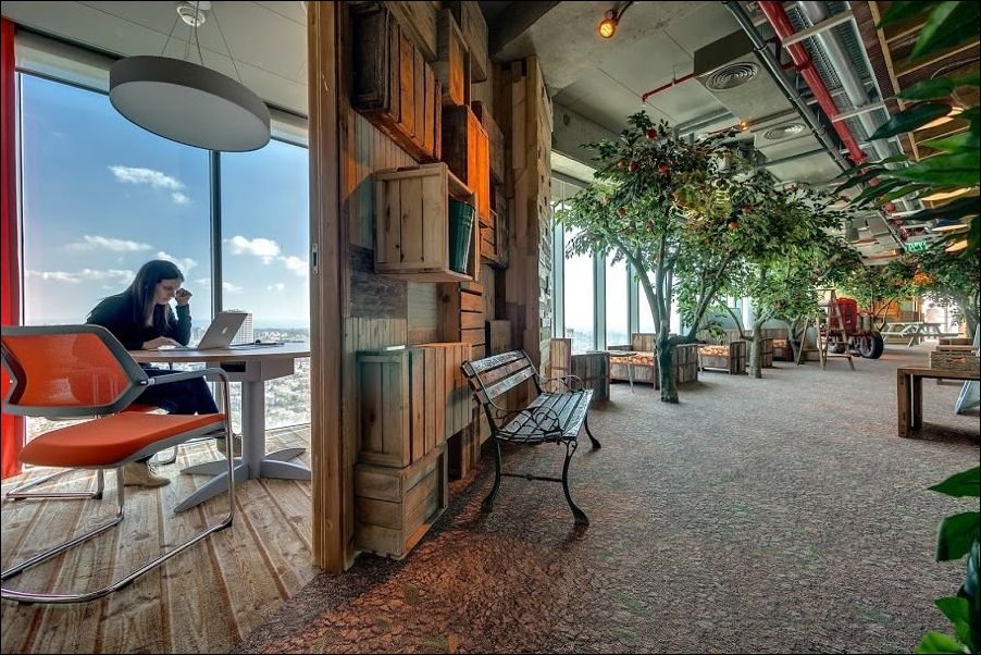 Новый офис Гугла в Тель-Авиве