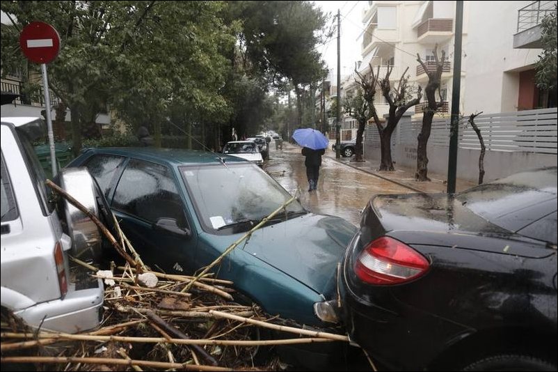 Наводнение в Греции