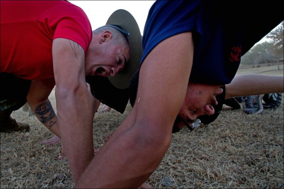 Лица американских сержантов