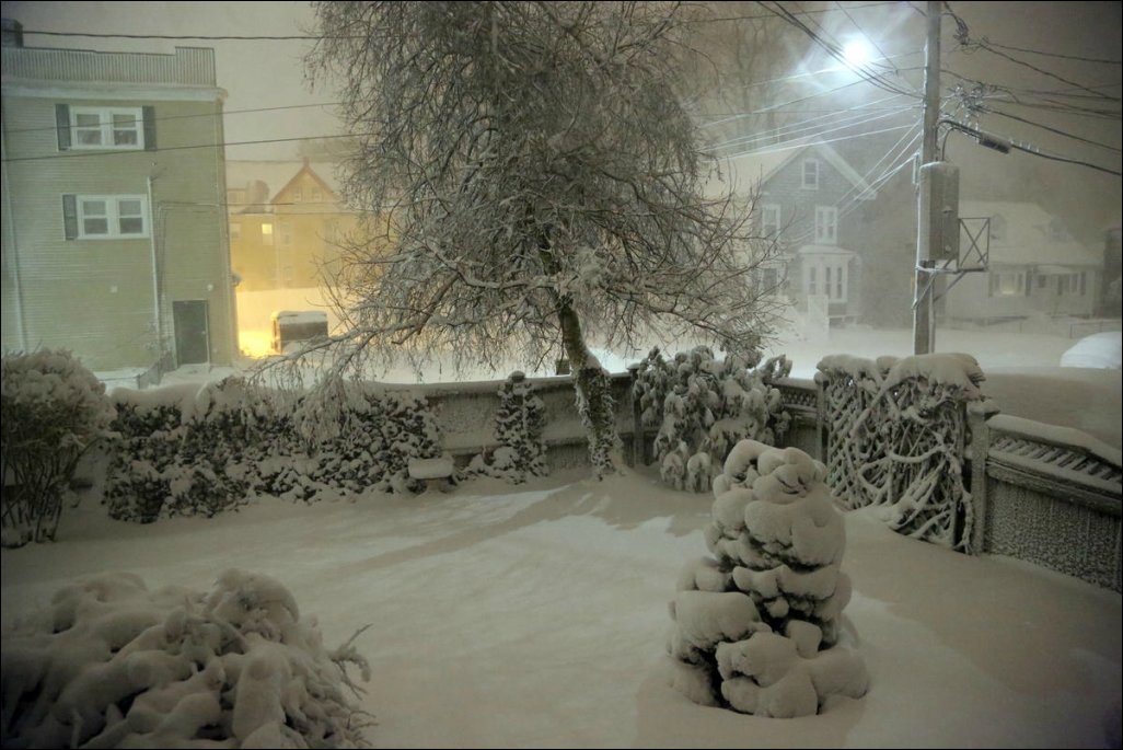 Снежный шторм Немо
