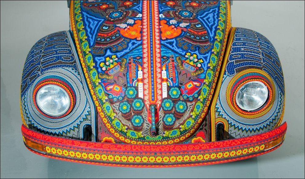 Volkswagen Beetle покрытый бисером