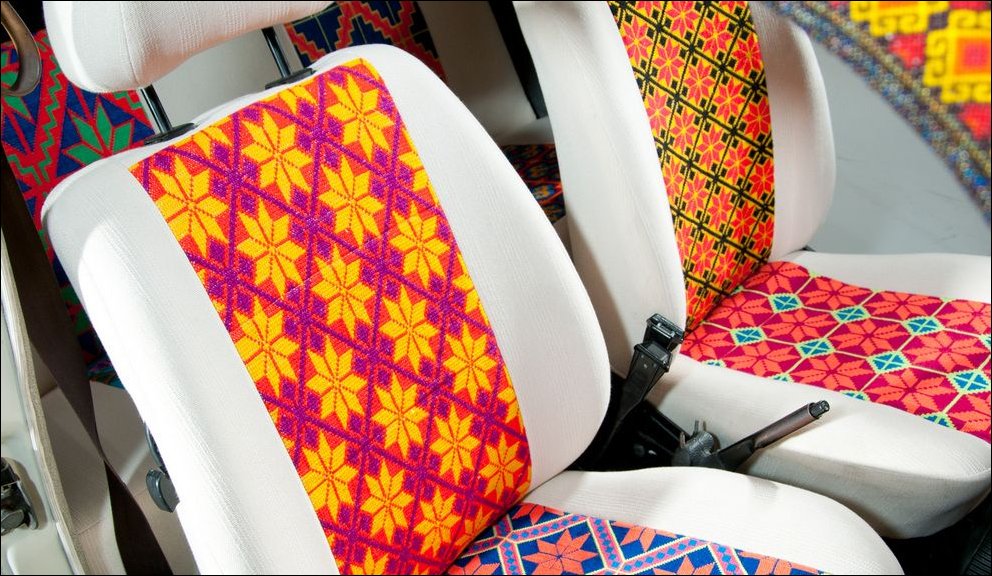 Volkswagen Beetle покрытый бисером