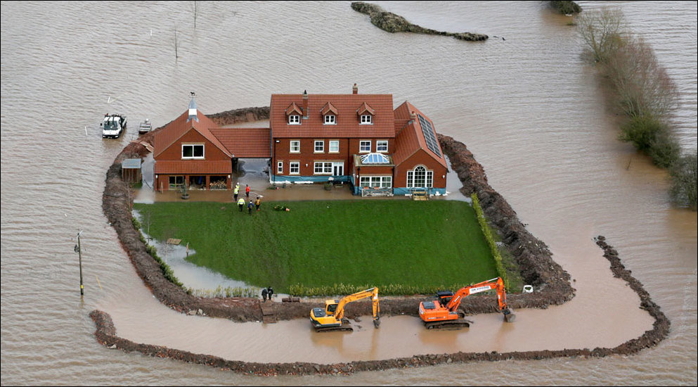 Наводнение на юго-западе Англии