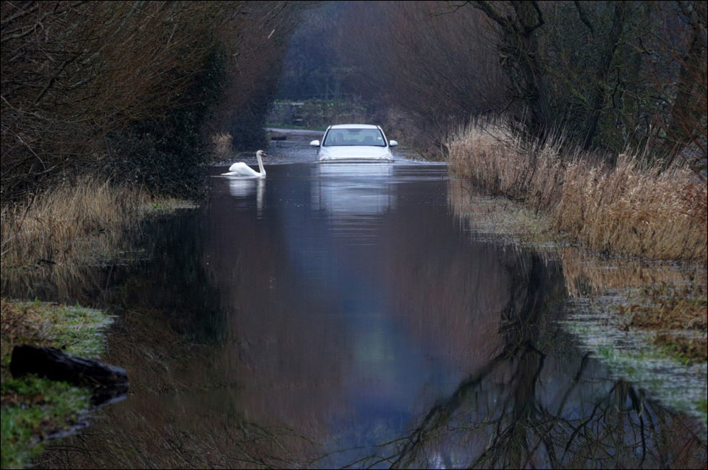 Наводнение на юго-западе Англии