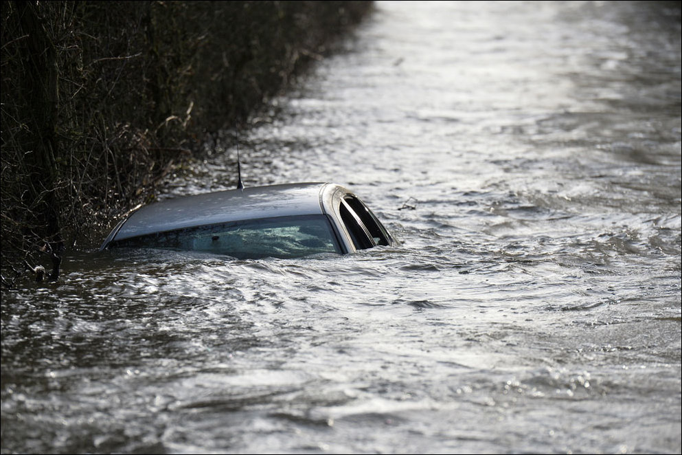 Наводнение на юго-западе Англии