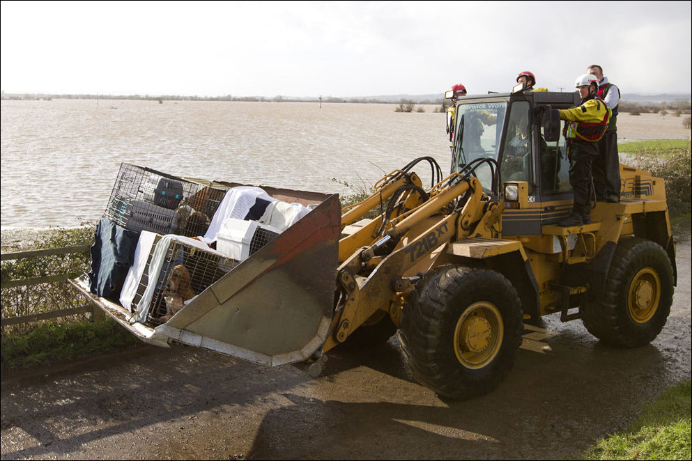 Наводнение на юго-западе Англии