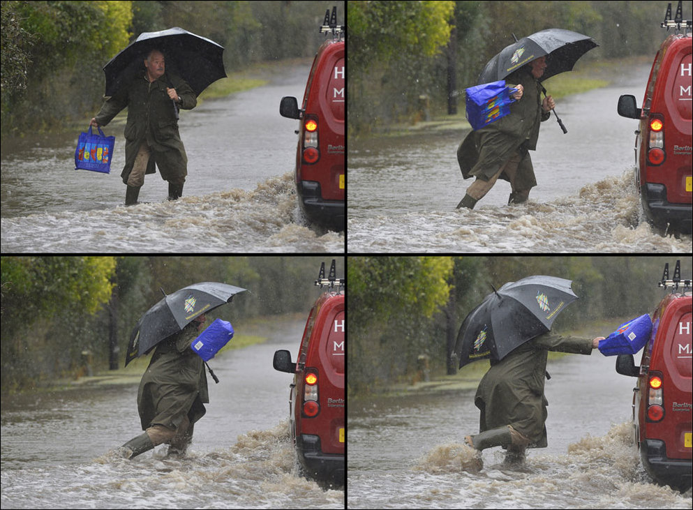 Наводнение на юго-западе Англии