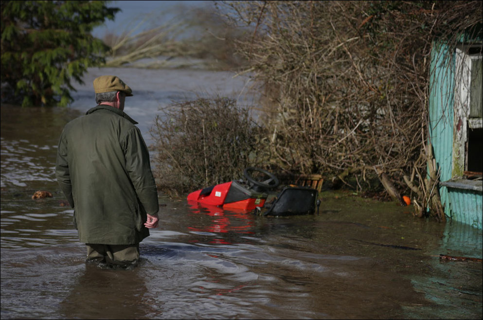 Наводнение на юго-западе Англии
