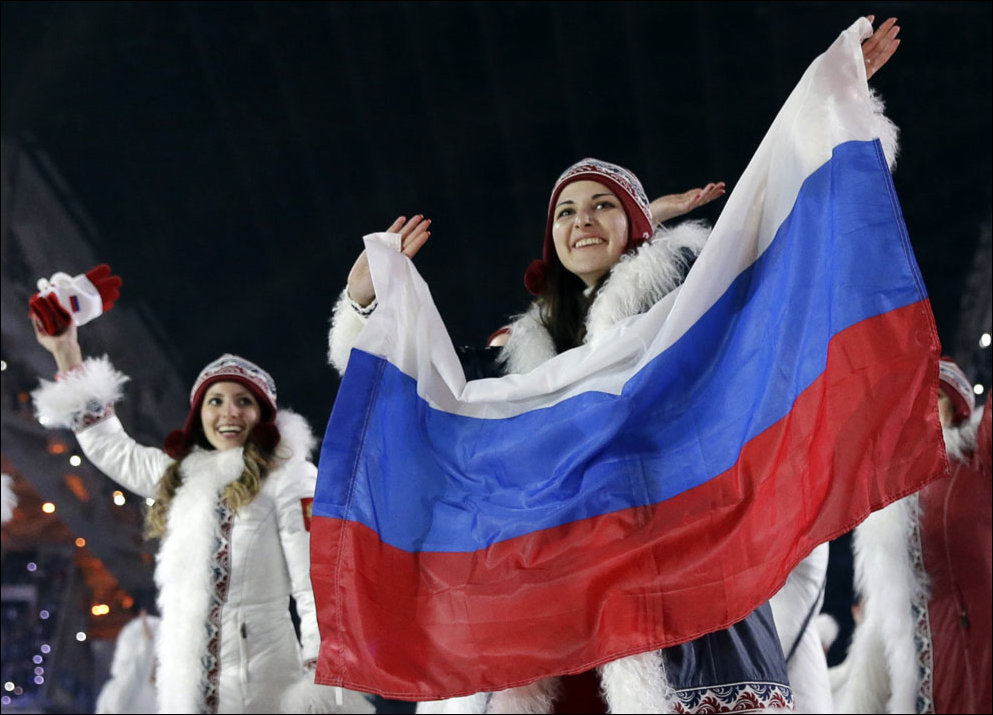 Открытие Зимних Олимпийских игр в Сочи 2014