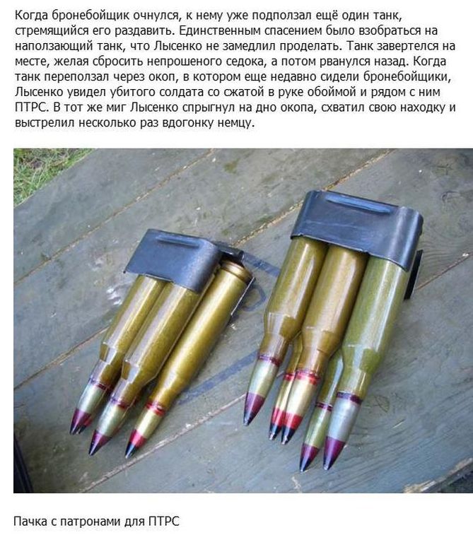 Иван Лысенко против пятнадцати немецких танков