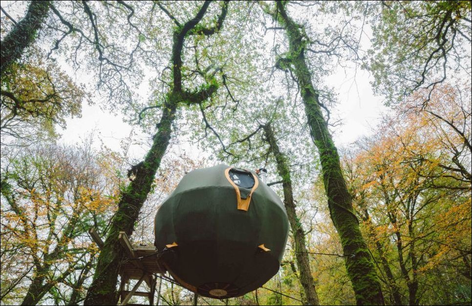 Палатка-шар для подвешивания на дерево