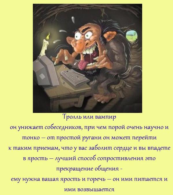 Типы собеседников в интернете