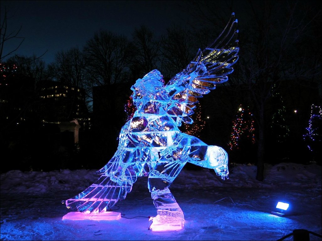 Ледяные скульптуры