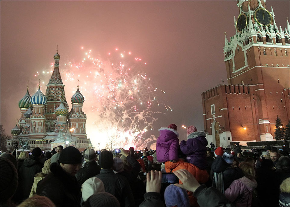 Празднование Нового 2013 года