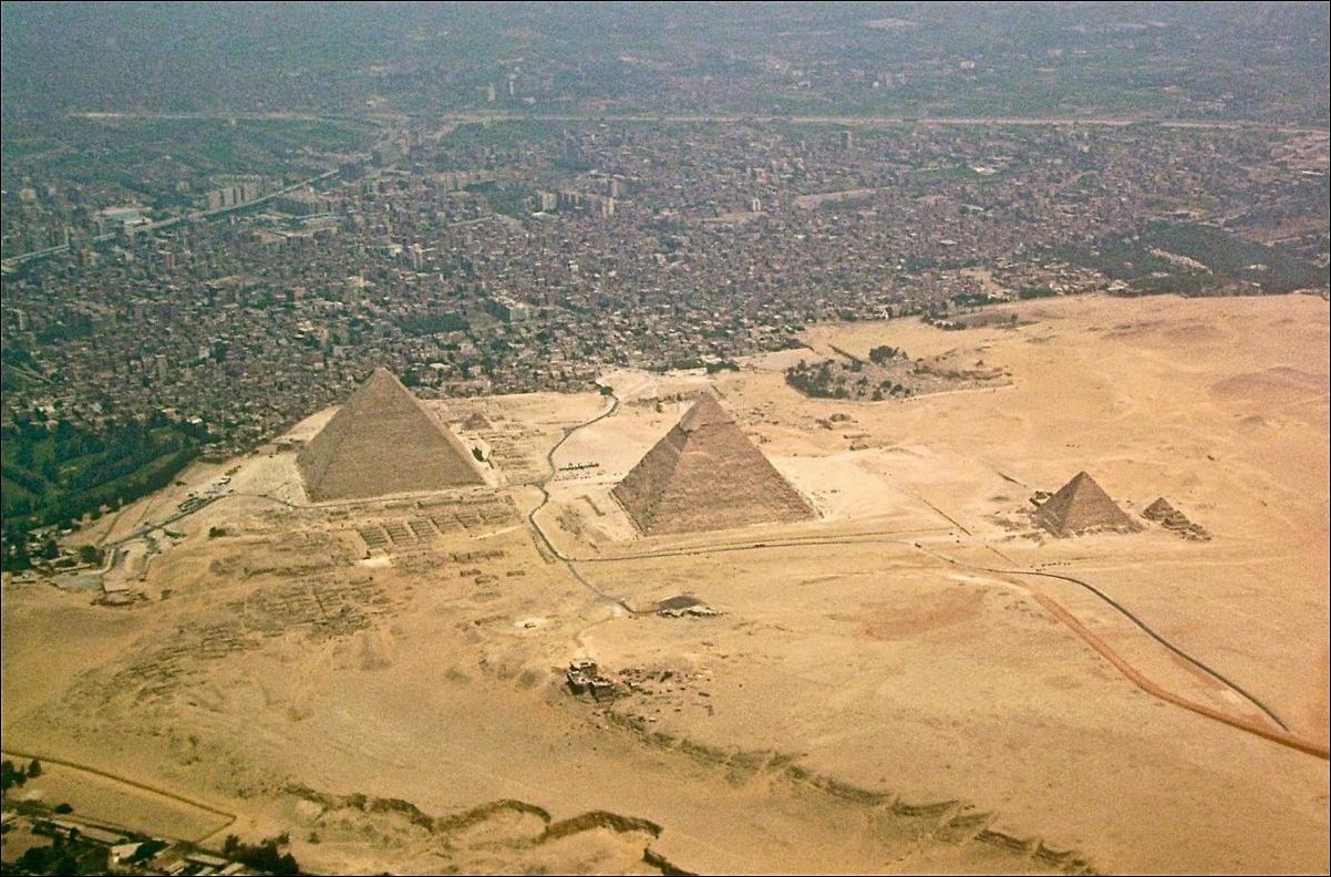 Египетские пирамиды с другого ракурса