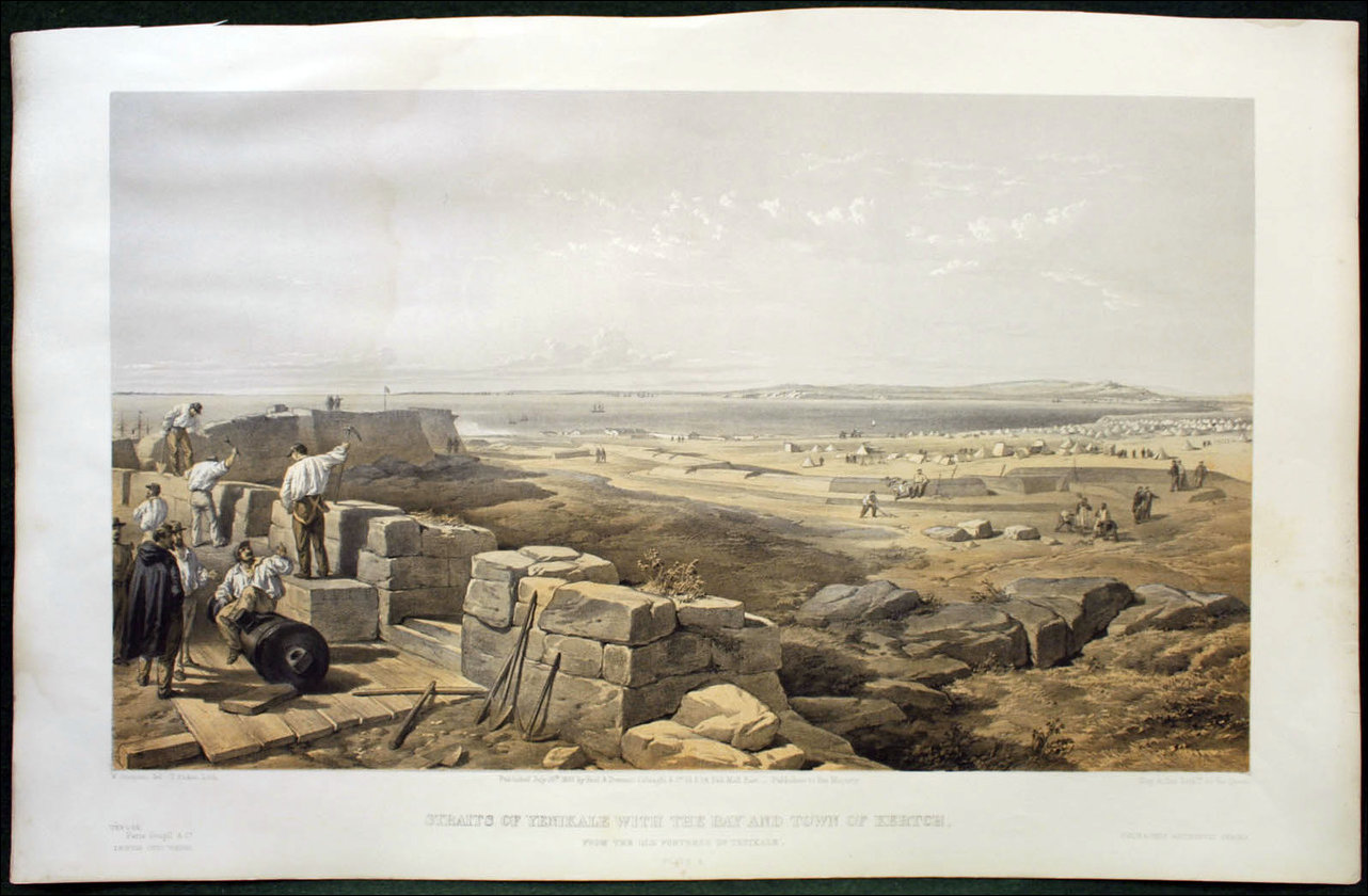 Крымская война, литография Уильяма Симпсона