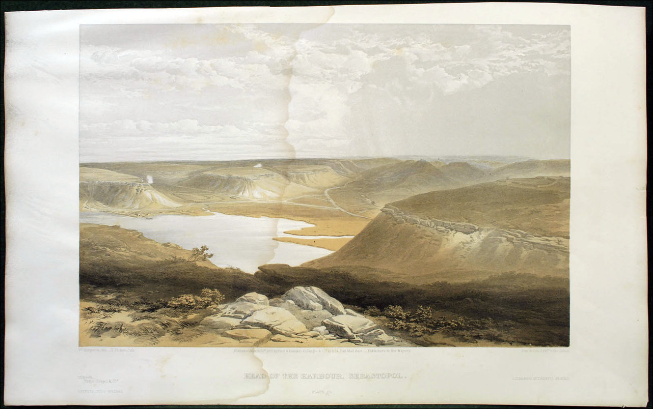 Крымская война, литография Уильяма Симпсона