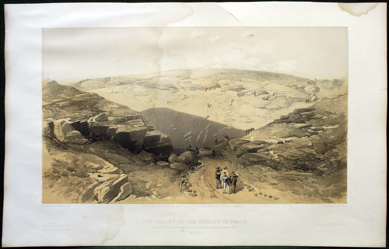 Крымская война, литография Уильяма Симпсона